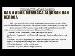 Ada setidaknya 12 adab membaca al quran, atau. Adab Membaca Al Qur An Dan Berdoa Akidahakhlak Adab Membacaal Qur An Berdoa Youtube