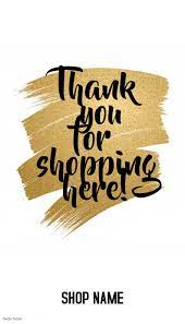 Find unique and stylish for shopping thank you cards to suit any occasion. Thank You For Shopping Card Template Postermywall