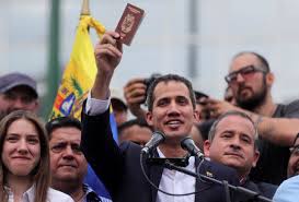 In jab at Maduro, Guaido makes triumphant return to Venezuela