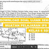 Soal Ujian Sekolah Muatan Pelajaran Ips Kelas 6 K 13 Sekolah Pendidikan Pengetahuan