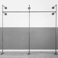 Duo High Kleiderbugel Offener Kleiderschrank Kleiderstander Steelpipe Stahlrohr Garderobe Regal Industrial Online Mobel Mobel Online Kaufen