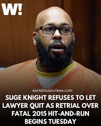 Former Death Row Records CEO Suge Knight is back in the court, and this  time, he's refusing to let his longtime lawyer walk away—even as their  communication breaks down before of his