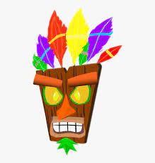 Our tnt redwood crate trap led tiki bar lamps are so dang cool! Tiki Mask Crash Bandicoot Vision Boarding Fan Art Crash Bandicoot Tiki Mask Png Transparent Png Transparent Png Image Pngitem