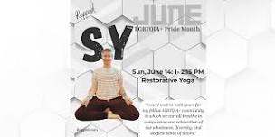 Repped: Celebrating Pride with Restorative Yoga