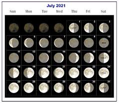 6 hours ago· on july 23, 2021 (at 10:36 p.m. Moon Phases Calendar 2021 Lunar Calendar 2021