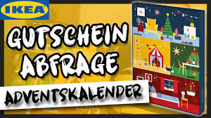 Ikea Adventskalender Gutschein Abfrage 2020 Aktionskarten Wert Online Einlosen Thajo Torpedo Youtube