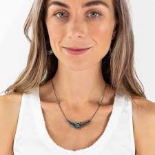 Turquoise James Avery Garland Silver Necklace Leaf Jewellery Judith Brown  Jewellery