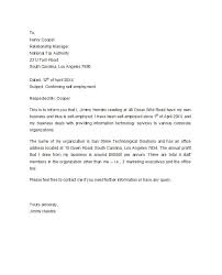 40 Proof Of Employment Letters Verification Forms Templates Samples Free Template Downloads