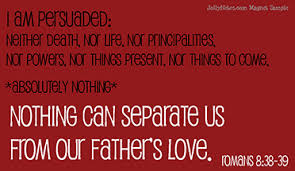 I am what i am thanks to my mother, my father, my brother, my sister. I Am Persuaded Bible Verse Quote Scripture Christian Bible Verses Magnet Jollynotes Com