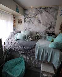 Marble Tapestry College Dorm Room Decor Teal Dorm Room Comfortable Bedroom Decor