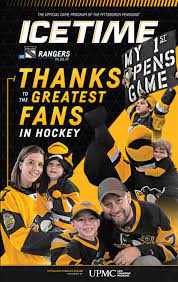 Бейсболка nhl pittsburgh penguins est. Icetime Game 41 Vs New York Rangers 04 06 19 By Pittsburgh Penguins Issuu