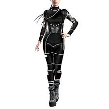 Costume de cosplay de mercredi anime pour femmes et hommes, combinaison  sexy, olympiques de batterie élastiques Zentai, tenue dHalloween, 2024
