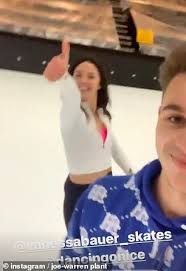 The tv actor regularly shares photos with nicole on instagram, including holidays to ibiza and mexico, day trips to blackpool and swanky red carpet events. Dancing On Ice S Vanessa Bauer Leaves Training With Joe Warren Plant After Love Triangle Claims Duk News