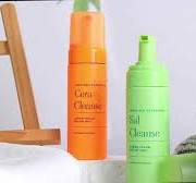 Empty Round Plastic Foaming Bottle 50ml 100ml 150ml 200ml Transparent  Frosted PET Hand Facial Cleanser Mousse Foam Pump Bottle