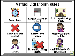 For many teachers, student discipline is a difficult subject to discuss. Virtual Classroom Rules Golden School Early Learning Center Facebook