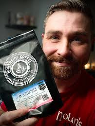 Shout out to my local coffee roaster, Sidewinder in Northside. This  Espresso Blend isn't the typical one-note charred flavor