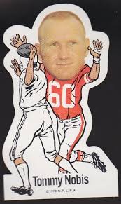 Tommy Nobis 1972 NFLPA Vinyl Stickers football card. Want to use this image? See the About page. - Tommy_Nobis
