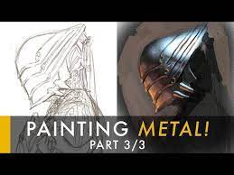 You can use the knowledge gained in this tutorial for concept art, character design, to paint armor. How To Paint Metal 3 3 Dark Metal Youtube