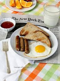 American Breakfast Morning Food Food Breakfast Fast