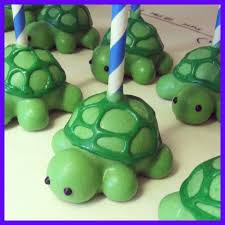 Turtles Cake Pops Turtle Cake Cake Pops Cake Pop Designs