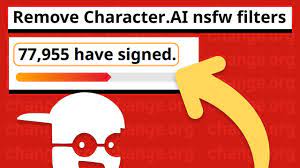 Character.AI Petition to remove the filter crosses 75,000 signatures -  YouTube