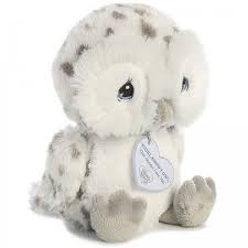 Owl Always Love You Nigel Snowy Owl Stuffed Animal Owl Pet Snowy Owl Baby In Snow