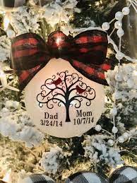 Mom Dad Remembrance Ornament Parents Memorial Parents Etsy Christmas Mom Christmas Gifts For Mom Christmas Gifts