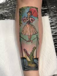 Haunted Mansion Stretching Room Portrait Tattoo Done At Citrus Park Mall Atomic Tattoos By Randy Tattoos Art Tattoo Portrait Tattoo