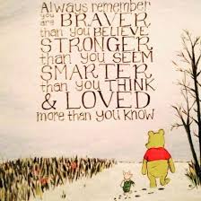 The famous quote by a. Inspirational Mondays Pooh Quotes Winnie The Pooh Quotes Bear Quote