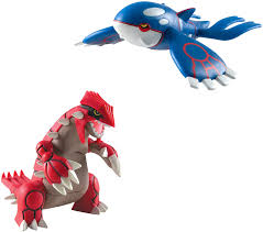 Compare kyogre and groudon in pokémon go, compare evolve, max cp, max hp values, moves, catch, hatch, stats of kyogre and groudon. Amazon Com Pokemon Multi Legendary Figure Pack Groudon And Kyogre Toys Games