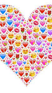 Maybe you would like to learn more about one of these? Emoji Hearts Wallpapers Wallpaper Cave