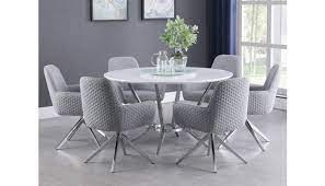 Relax and enjoy your cup of coffee, served with its matching saucer, and treat yourself and friends or. Havre Round Dining Table Set