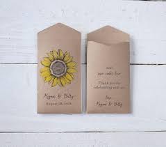 Seed Packet Favor Let Love Grow With These Adorable Wedding Favors Sunflower Wedding Favors Seed Wedding Favors Seed Packets Favors