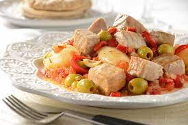 Atun Guisado Con Pimientos Y Papas Nutrioli