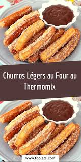 Churros Legers Au Four Au Thermomix Recette Churros Recette Thermomix Dessert Recette Dessert Facile