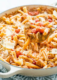 Chicken Bacon Pasta With Tomato Sauce Craving Home Cooked