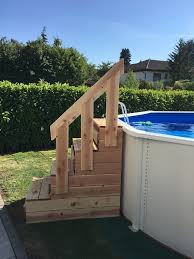 Escalier Pour Piscine Hors Sol Par Rigy Sur L Air Du Bois