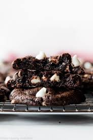 These Inside Out Chocolate Chip Cookies Are Also Known As Chocolate White Chocolate Chip In 2020 Chocolate Chip Recipes Chocolate Chip Cookies Chocolate Cookie Recipes