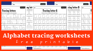 Alphabet Tracing Worksheets A Z Free Printable Bundle