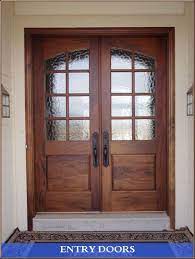 Custom Exterior Doors In Elkhorn Wisconsin D And D Millwork Exterior Entry Doors Modern Exterior Doors Custom Exterior Doors
