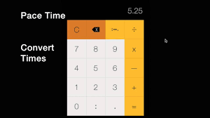 Calculator date & time is easy to use. Pace Time Calculator App Youtube