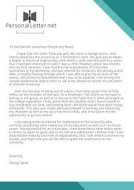 Appeal letter for employment reconsideration. Follow Our Professional Readmission Letter Sample Tips