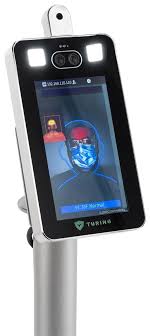 Non Contact Body Temperature Scanner Floor Standing Silver In 2020 Sneeze Guards Hygiene Station Shop Signage