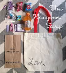 If you have an open bar at your wedding, your guests will definitely take advantage of it. Diy Hangover Fairy Kit Browse Happy