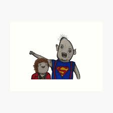 Jake (from adventure time) as sloth. Sloth Goonies Art Prints Redbubble