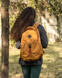 Lumberjill flannel tartan plaid in pink, camel, black and white. R Evolution 25l Transit Pack Backpack United By Blue