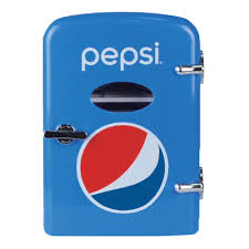 Pepsi Portable 6 Can Mini Fridge Mis133pep Blue Walmart Com In 2020 Mini Fridge Pepsi Drink Storage