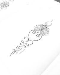 L O T U S Unalome Unalometattoo Lotustattoo Lotus Moon Moontattoo Rustictattoo Unalome Tattoo Underbreast Tattoo Small Underbreast Tattoo