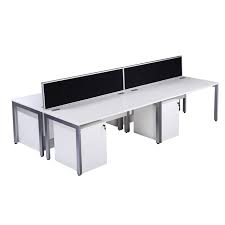 Choose the elegant wood desk for home to match every style and budget. New Rectangular White Desk Long Office Desk For Multiple Users Joining Office Desks