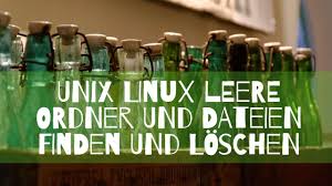 Check spelling or type a new query. Unix Linux Leere Ordner Und Dateien Finden Und Loschen
